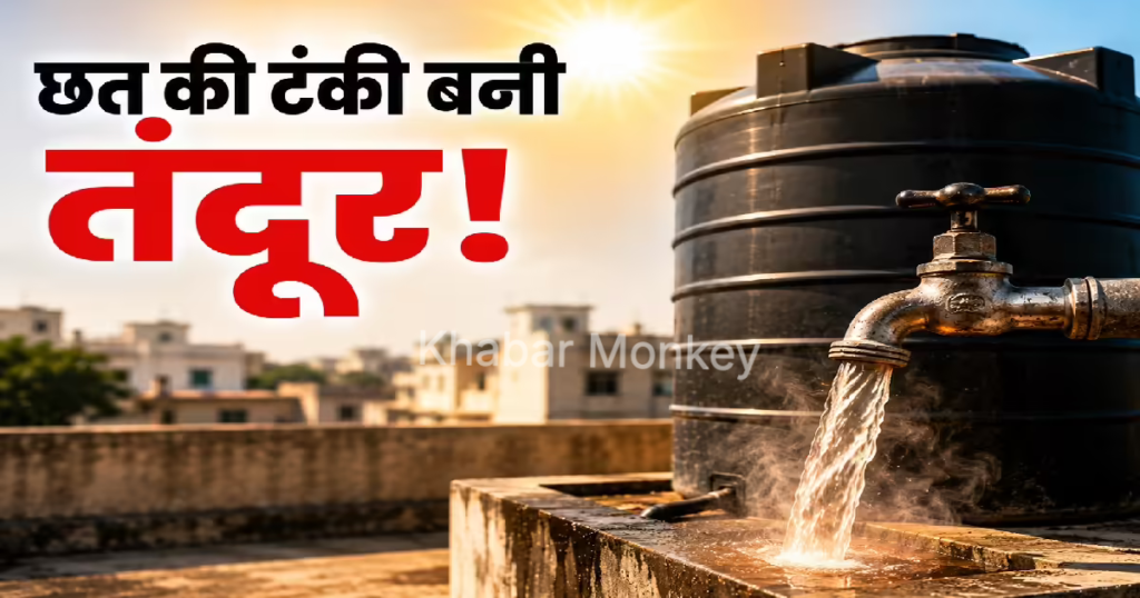 धूप में टंकी बनी तंदूर! नलों से आ रहा उबलता पानी, अपनाएं ये देसी जुगाड़.. मिनटों में मिलेगी राहत धूप में टंकी बनी तंदूर! नलों से आ रहा उबलता पानी, अपनाएं ये देसी जुगाड़.. मिनटों में मिलेगी राहत